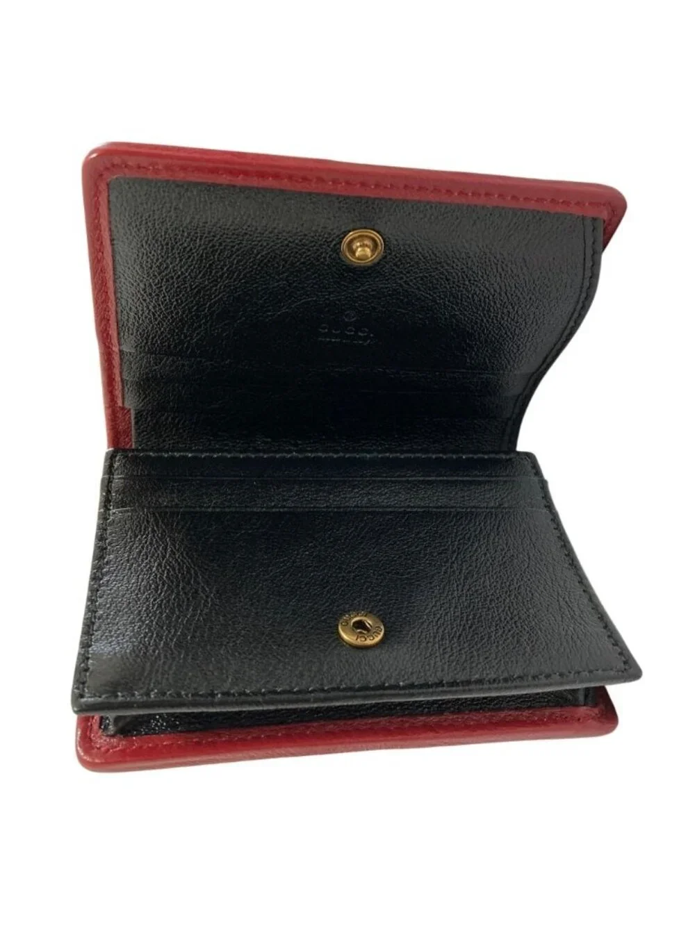 Gucci GG Marmont Quilted Compact Wallet Black - Picture 7 of 13